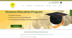 Desktop Screenshot of goldbuyingtraining.com